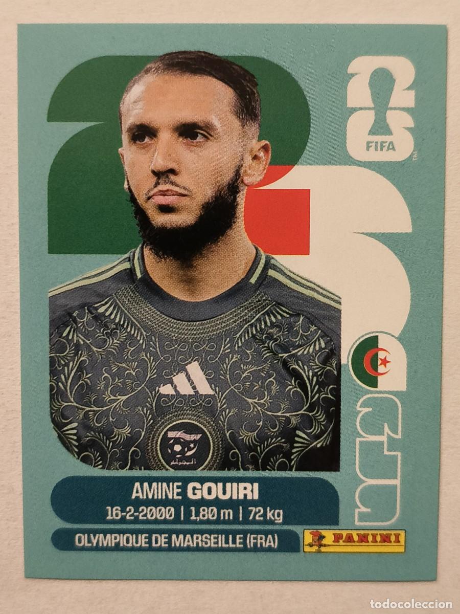 Cromos de Futebol: #ALG18 GOUIRI (ARGELIA) MUNDIAL 2026 PANINI