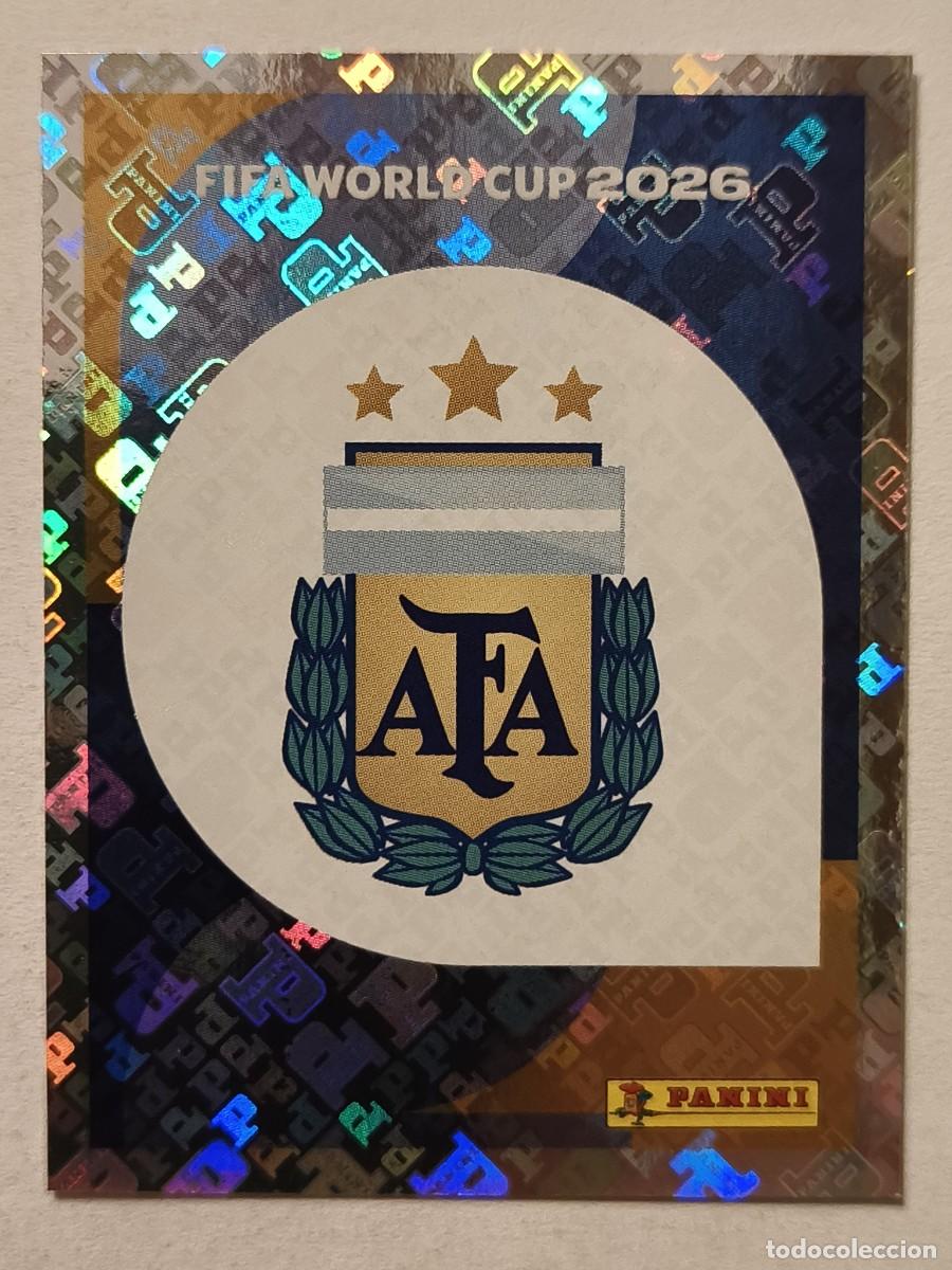 Cromos de Futebol: #ARG1 ESCUDO (ARGENTINA) MUNDIAL 2026 PANINI