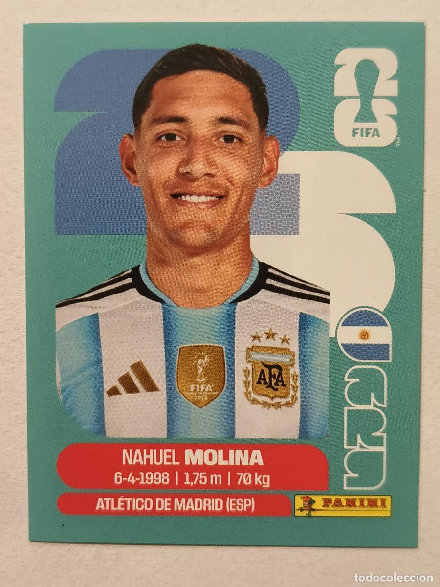 Cromos de f&uacute;tbol: #ARG3 MOLINA (ARGENTINA) MUNDIAL 2026 PANINI