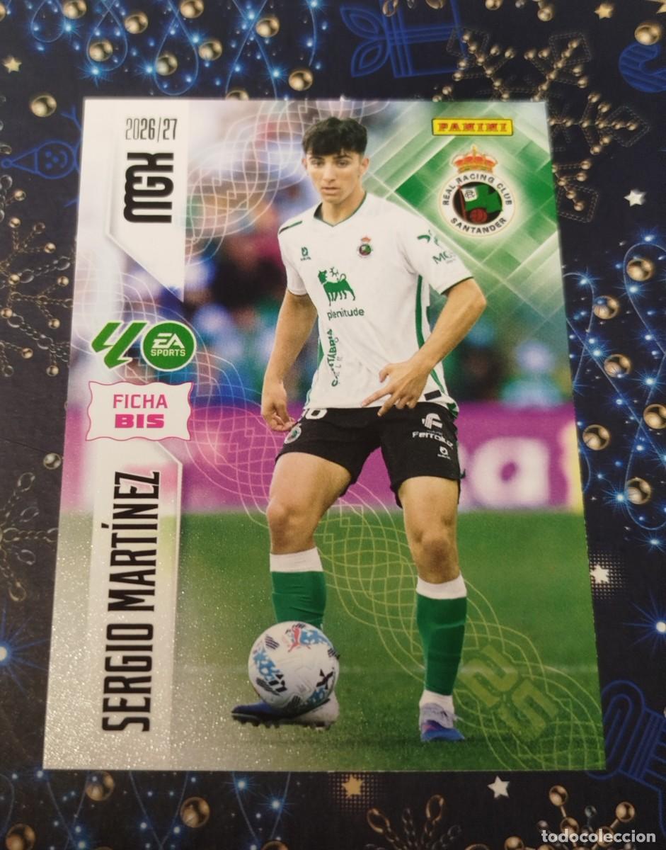 Fu&szlig;ball-Sticker: Cromo 283 Bis MGK Sergio Mart&iacute;nez 26/27