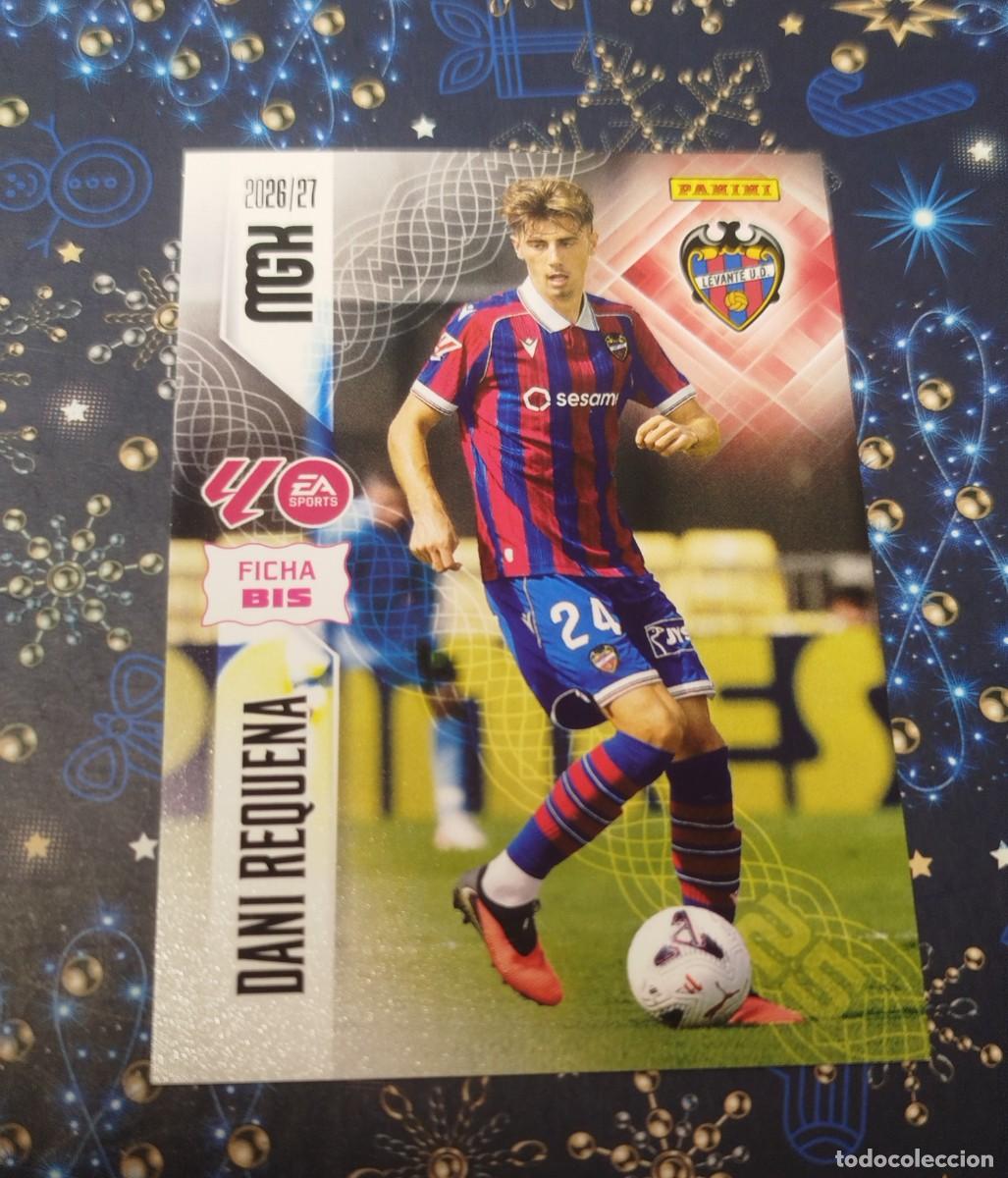 Cromos de f&uacute;tbol: Cromo 208 Bis MGK Dani Requena 26/27