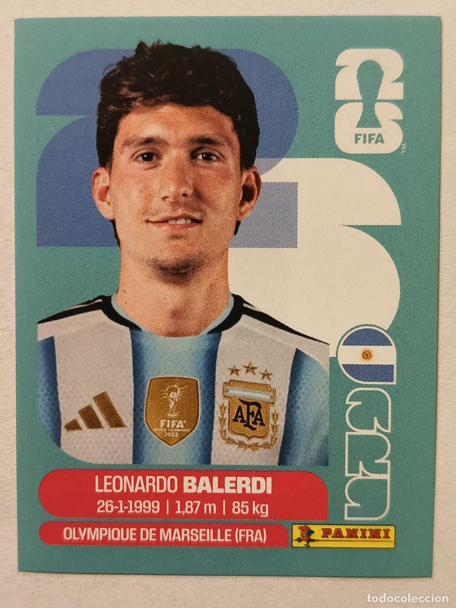 Cromos de f&uacute;tbol: #ARG7 BALERDI (ARGENTINA) MUNDIAL 2026 PANINI