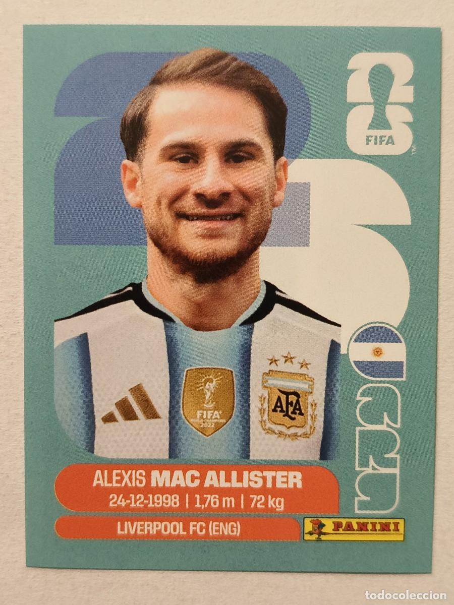 Cromos de Futebol: #ARG9 MAC ALLISTER (ARGENTINA) MUNDIAL 2026 PANINI