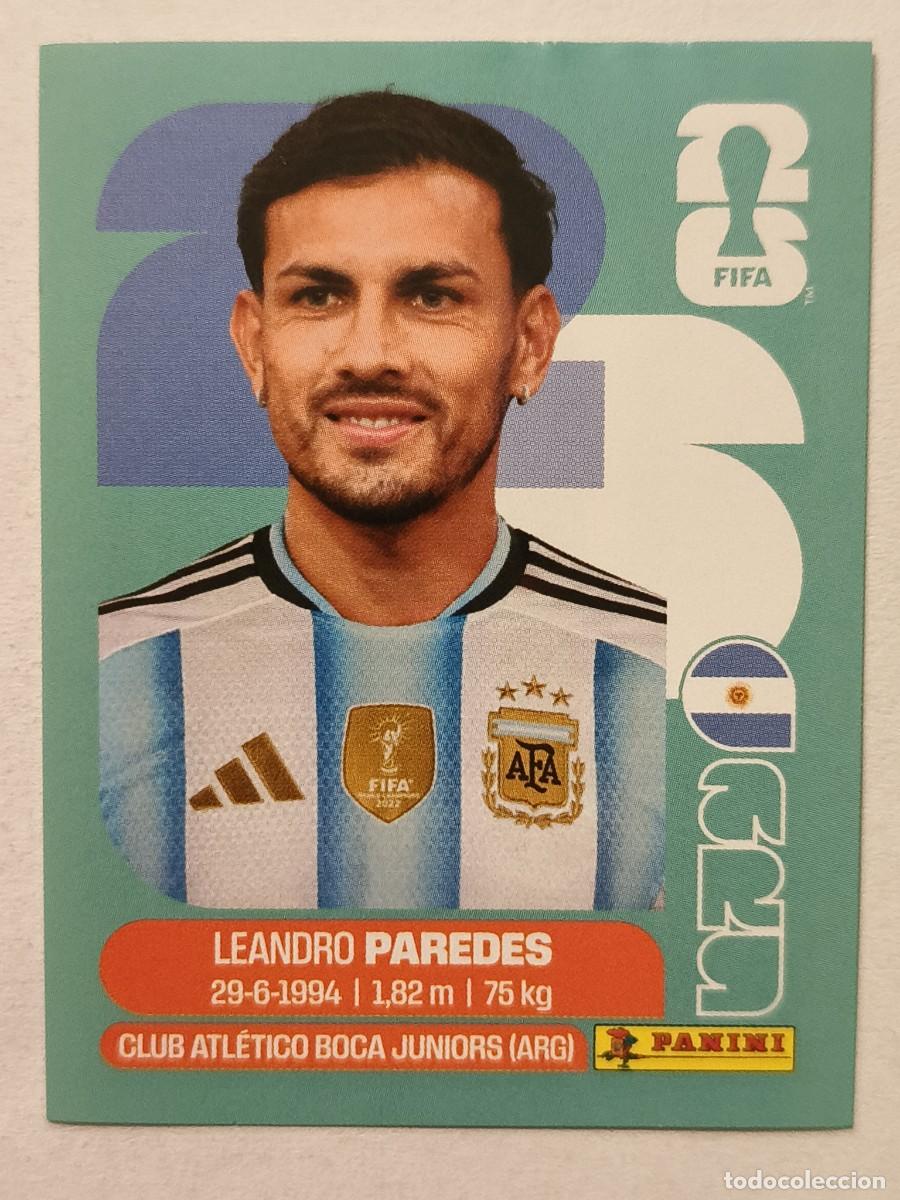 Cromos de f&uacute;tbol: #ARG12 PAREDES (ARGENTINA) MUNDIAL 2026 PANINI