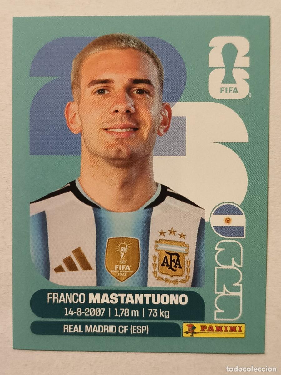 Cartes &agrave; collectionner de Football: #ARG15 MASTANTUONO (ARGENTINA) MUNDIAL 2026 PANINI