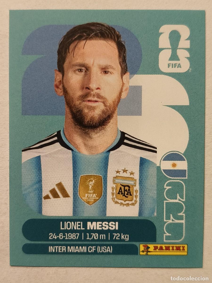 Cartes &agrave; collectionner de Football: #ARG17 MESSI (ARGENTINA) MUNDIAL 2026 PANINI