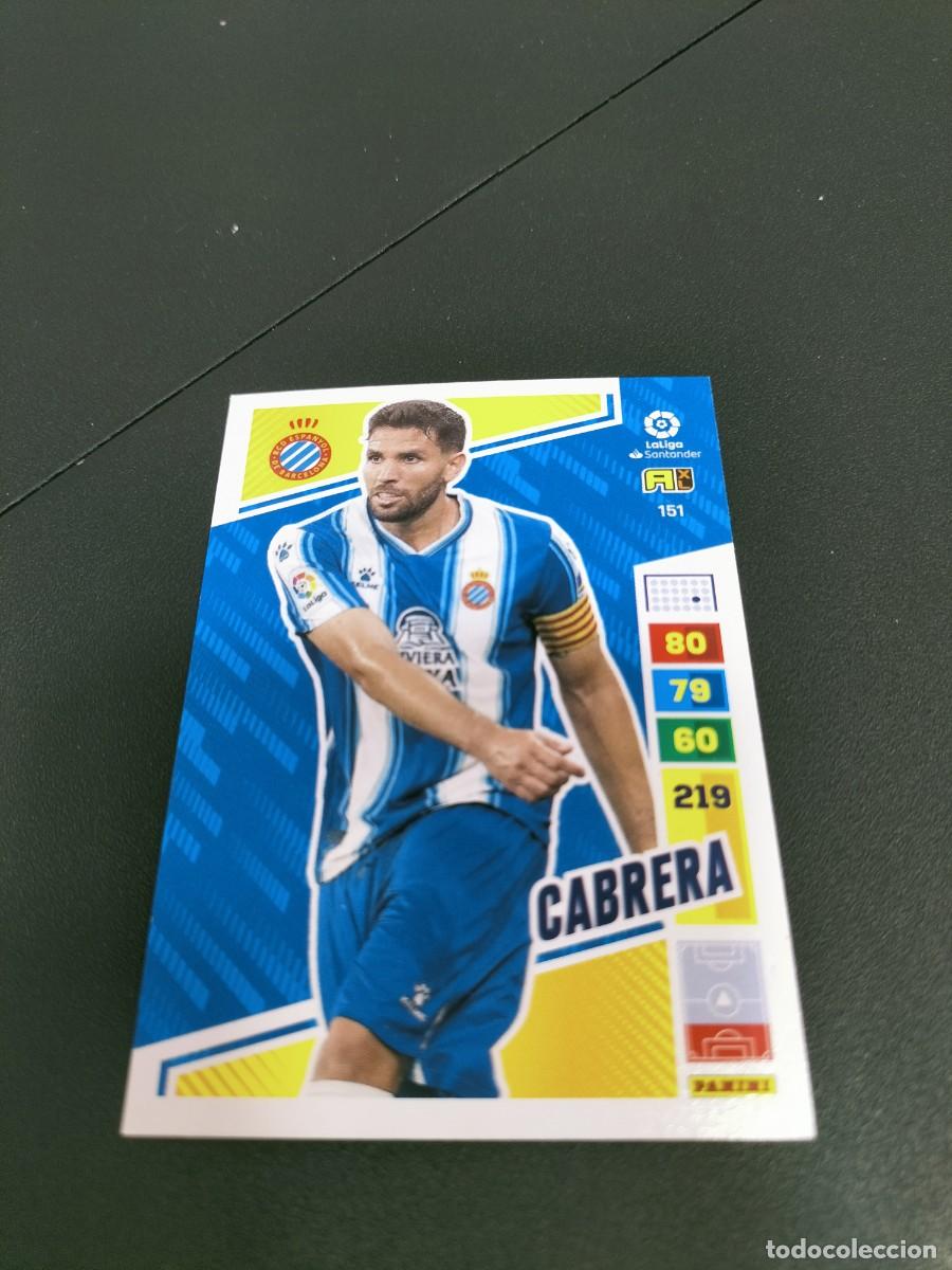 Cromos de Futebol: 1 CROMO FICHA PANINI ADRENALYN 2022-2023 22-23 R.C.D ESPANYOL 151 CABRERA