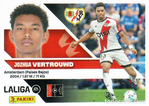 Cromos de f&uacute;tbol: CROMO PANINI LIGA ESTE 26 27 - COLOCA N&ordm; 7 BIS - VERTROUWD - RAYO VALLECANO - 3&ordf; EDICI&Oacute;N