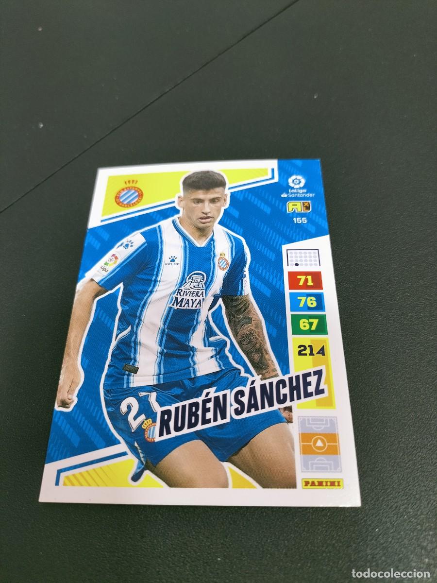 Cromos de f&uacute;tbol: 1 CROMO FICHA PANINI ADRENALYN 2022-2023 22-23 R.C.D ESPANYOL 155 RUBEN S&Aacute;NCHEZ