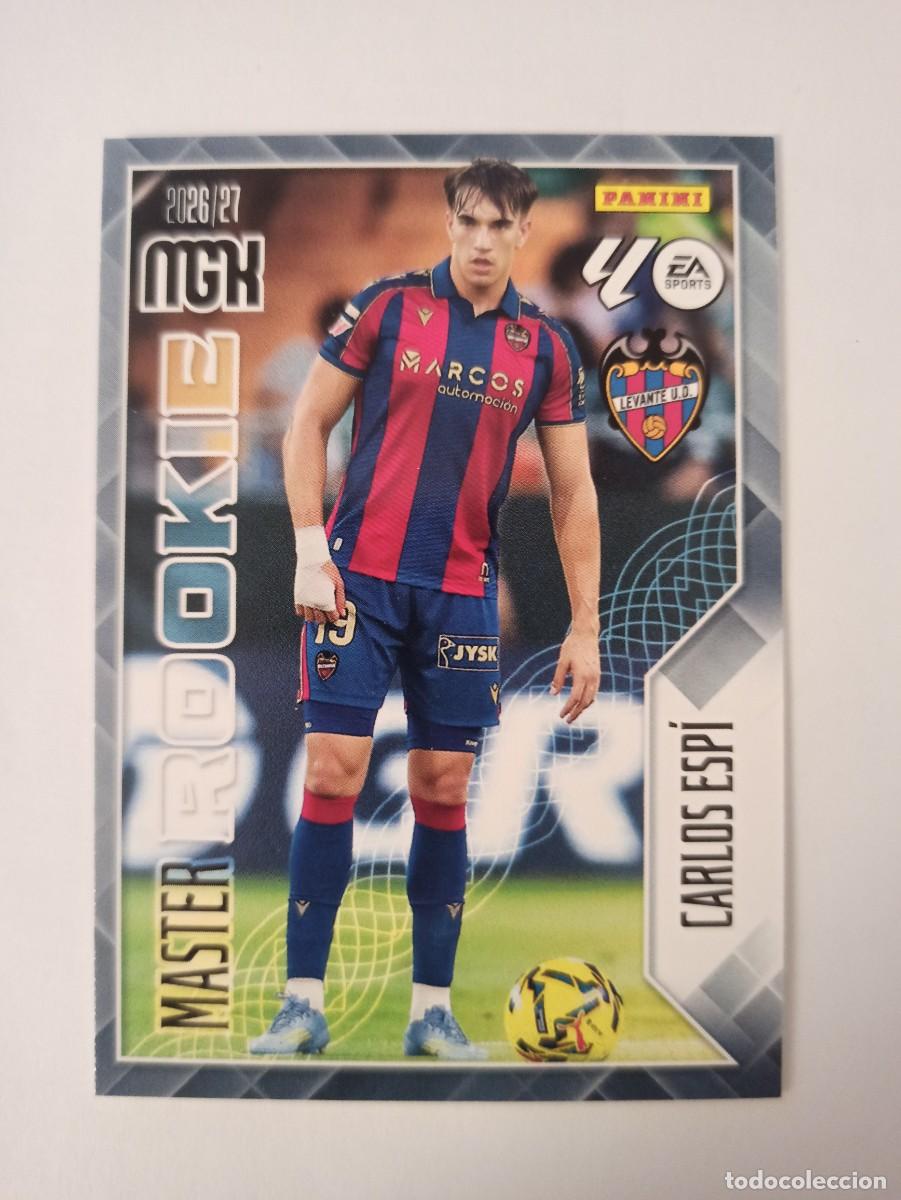 Cromos de f&uacute;tbol: Carlos Esp&iacute; 408 - Levante - MASTER ROOKIE - MEGACRACKS 2026 2027 - 26 27 - MGK