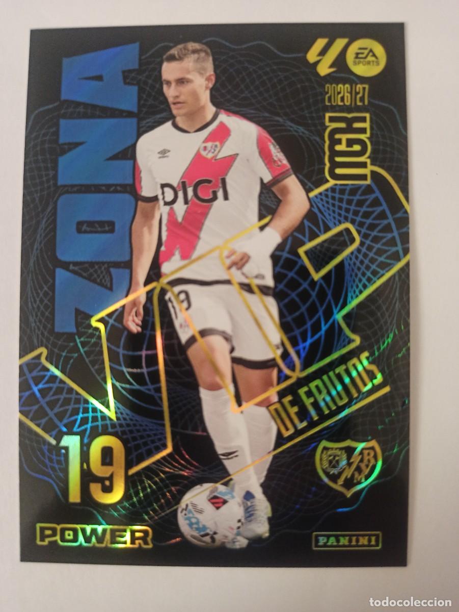 Cromos de f&uacute;tbol: De Frutos 392P 392 P - R. Vallecano - ZONA VIP POWER - MEGACRACKS 2026 2027 - 26 27 - MGK