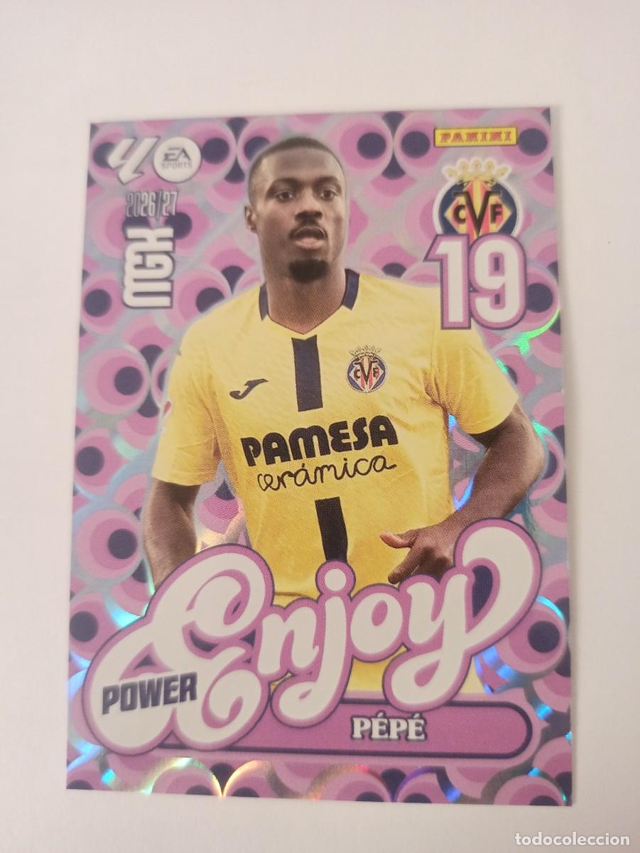 Cromos de f&uacute;tbol: Pepe 386P 386 P - Villarreal - ENJOY POWER - MEGACRACKS 2026 2027 - 26 27 - MGK