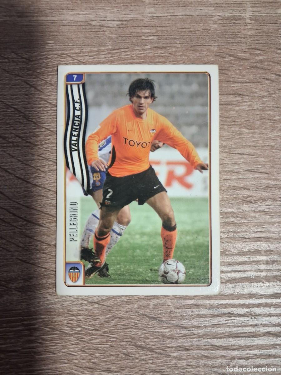 Cromos de f&uacute;tbol: Mundicromo Fichas de la Liga 2004 2005 04 05 Valencia CF 7 Pellegrino