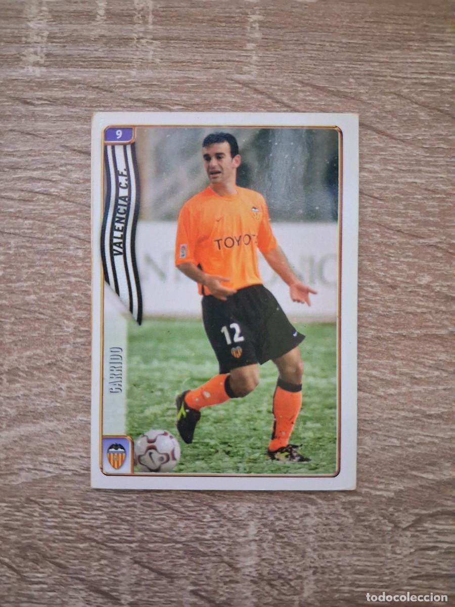 Cromos de f&uacute;tbol: Mundicromo Fichas de la Liga 2004 2005 04 05 Valencia CF 9 Garrido