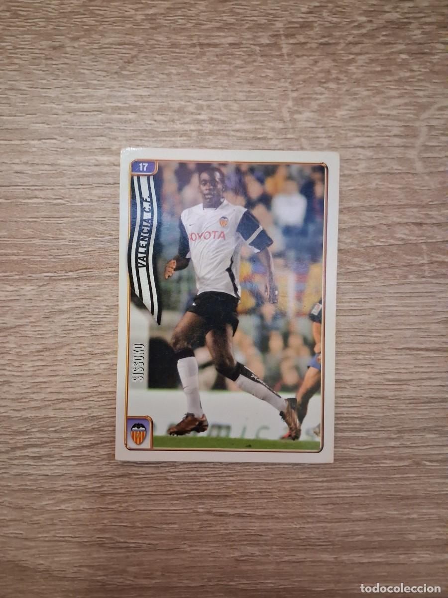 Cromos de f&uacute;tbol: Mundicromo Fichas de la Liga 2004 2005 04 05 Valencia CF 17 Sissoko