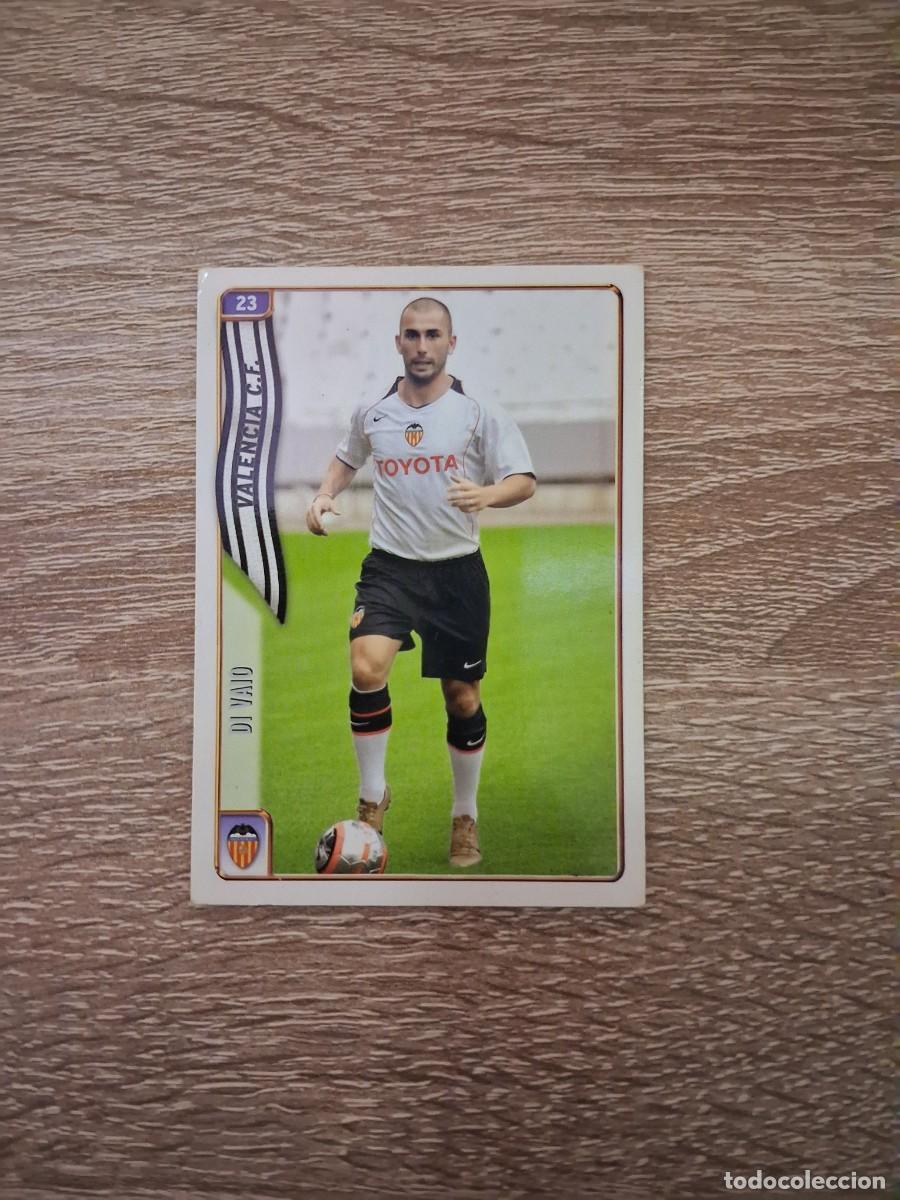 Cromos de f&uacute;tbol: Mundicromo Fichas de la Liga 2004 2005 04 05 Valencia CF 23 Di Vaio
