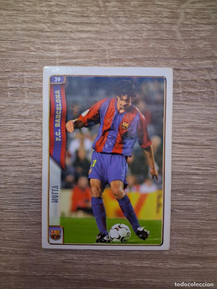 Cromos de f&uacute;tbol: Mundicromo Fichas de la Liga 2004 2005 04 05 FC Barcelona 39 Motta