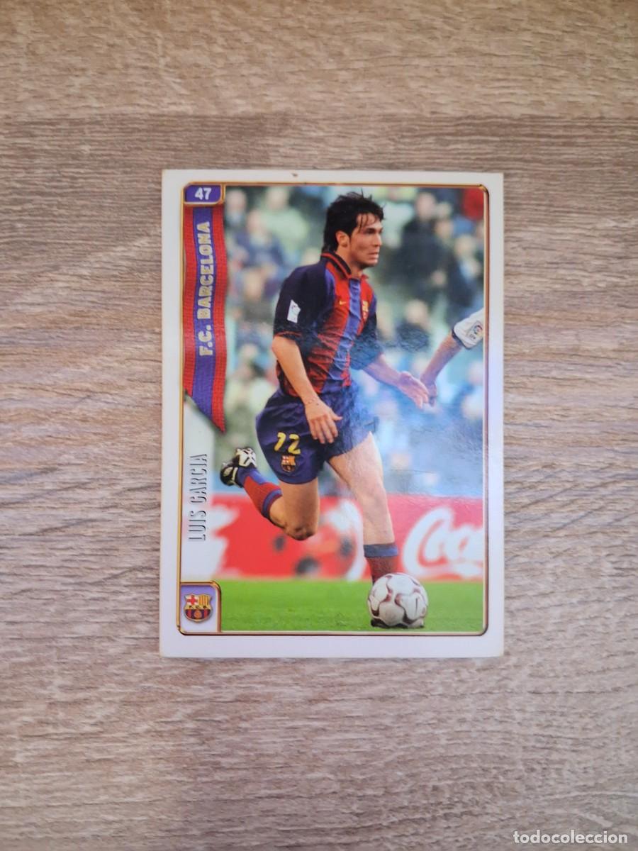 Cromos de f&uacute;tbol: Mundicromo Fichas de la Liga 2004 2005 04 05 FC Barcelona 47 Luis Garcia