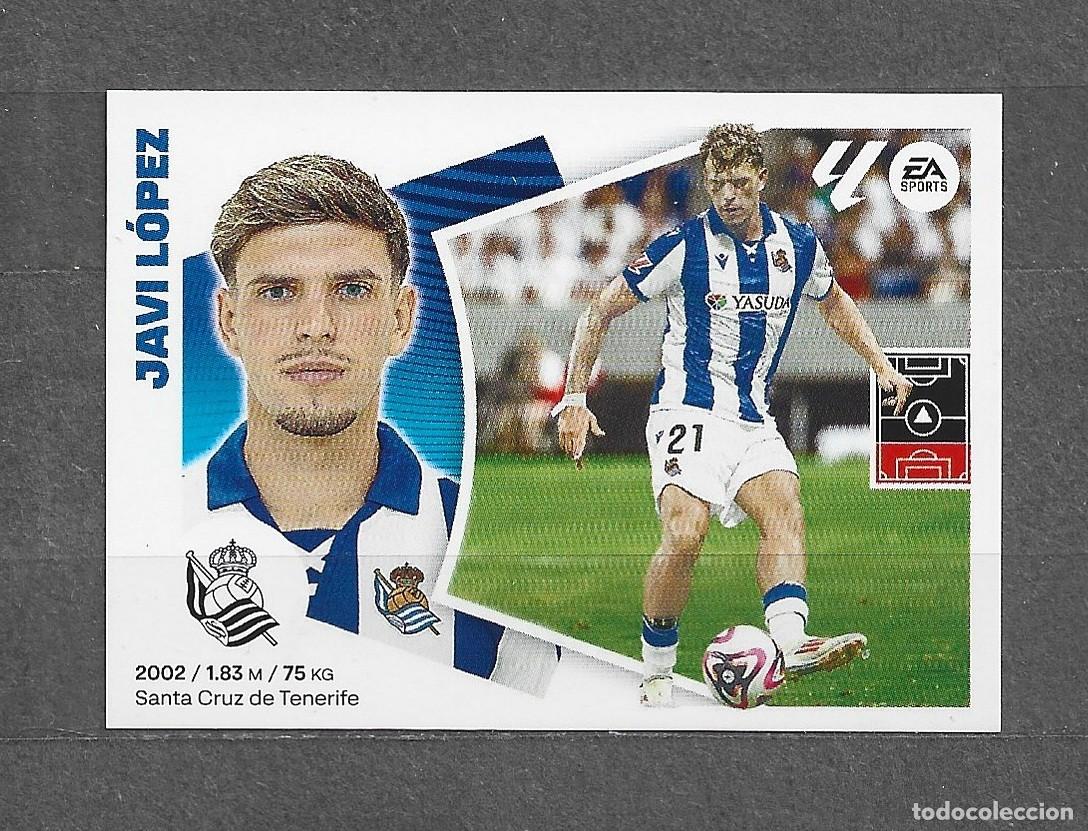 Cromos de f&uacute;tbol: Liga este 24/25 - Javi L&oacute;pez - N&ordm; 9 - Real Sociedad - ( Fichaje )