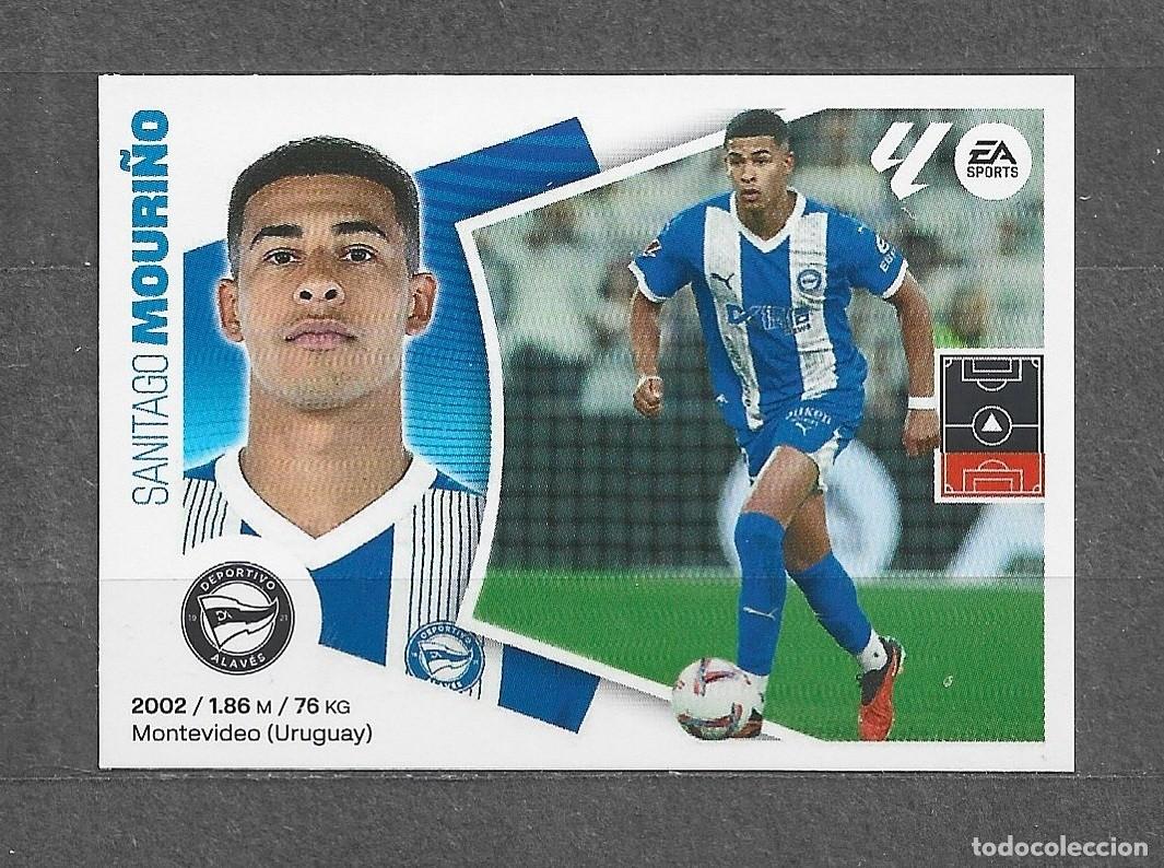 Cromos de f&uacute;tbol: Liga este 24/25 - Mouri&ntilde;o - N&ordm; 9 bis - D. Alav&eacute;s - ( Coloca )