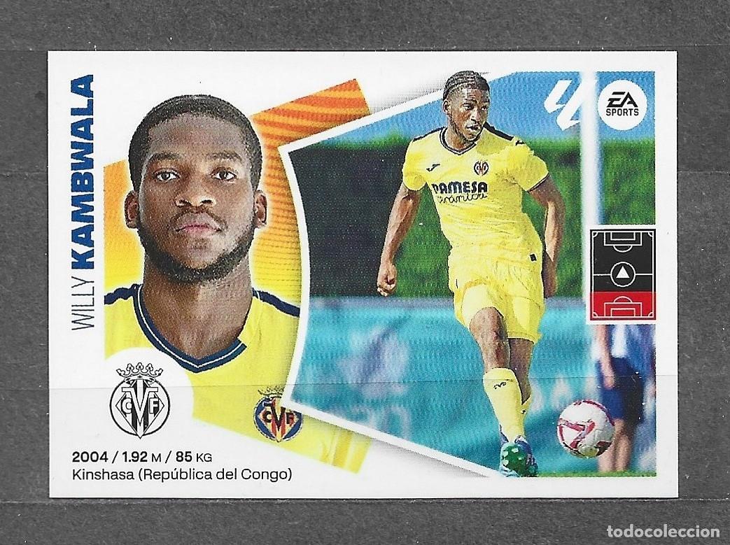 Cromos de f&uacute;tbol: Liga este 24/25 - Kambwala - N&ordm; 7 bis - Villarreal CF - ( Coloca )