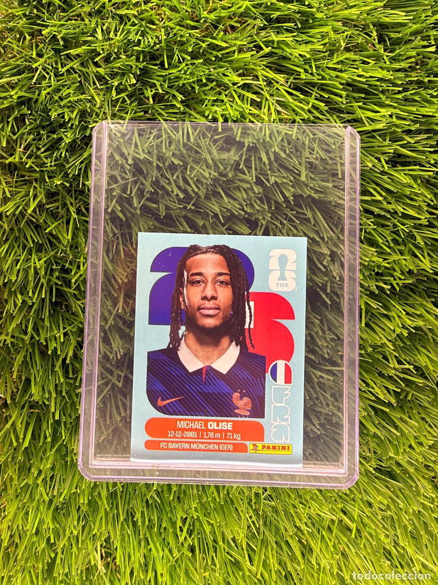 Cromos de f&uacute;tbol: N&ordm; FRA14 Michael Olise Francia Mundial 2026 Stickers