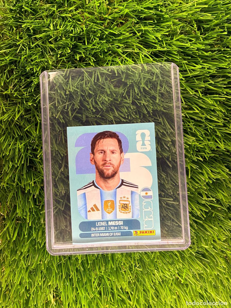 Cromos de f&uacute;tbol: N&ordm; ARG17 Lionel Messi Argentina Mundial 2026 Stickers