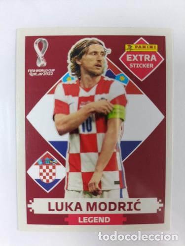 Cromos de f&uacute;tbol: Panini FIFA World Cup Qatar 2022 - Extra Sticker LUKA MODRIC CROATIA EX