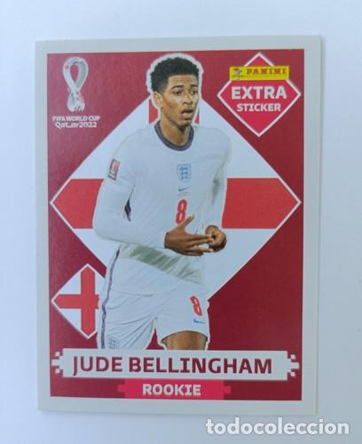 Cromos de f&uacute;tbol: Panini FIFA World Cup Qatar 2022 - Extra Sticker JUDE BELLINGHAM ROOKIE EX