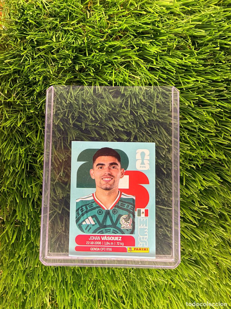 Cromos de f&uacute;tbol: N&ordm; MEX3 Johan Vasquez M&eacute;xico Mundial 2026 Stickers