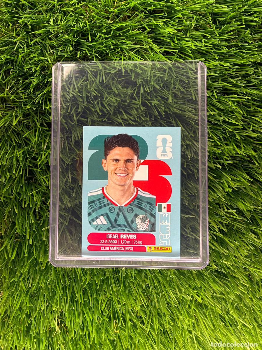 Cromos de f&uacute;tbol: N&ordm; MEX7 Israel Reyes M&eacute;xico Mundial 2026 Stickers