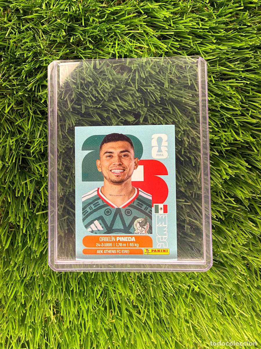 Cromos de f&uacute;tbol: N&ordm; MEX11 Orbelin Pineda M&eacute;xico Mundial 2026 Stickers