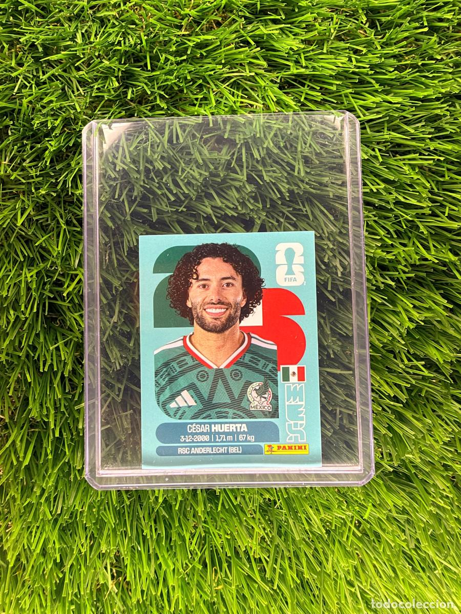 Cromos de f&uacute;tbol: N&ordm; MEX20 C&eacute;sar Huerta M&eacute;xico Mundial 2026 Stickers