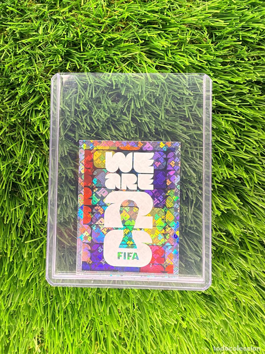 Cromos de f&uacute;tbol: N&ordm; FWC4 Eslogan Oficial Mundial 2026 Stickers