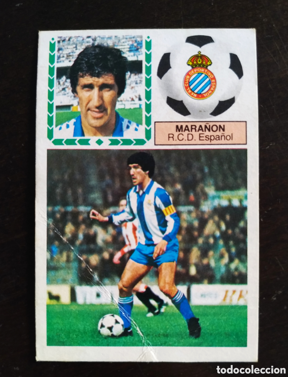 Cromos de f&uacute;tbol: CROMO LIGA ESTE 83 84 MARA&Ntilde;ON BAJA ESPA&Ntilde;OL. SIN PEGAR NUNCA PEGADO