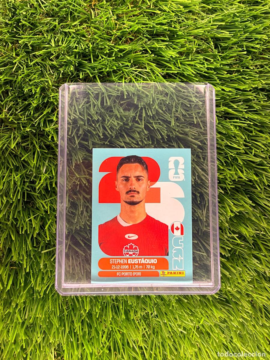 Cromos de f&uacute;tbol: N&ordm; CAN10 Stephen Eust&aacute;quio Canad&aacute; Mundial 2026 Stickers