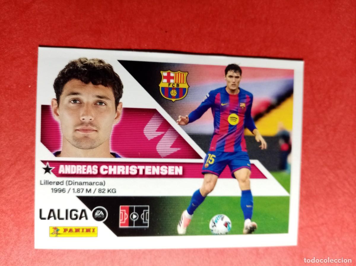 Cromos de f&uacute;tbol: N&ordm; 6 B 6B ANDREAS CHRISTENSEN, FC BARCELONA, LIGA ESTE 2026 2027 26 27 PANINI