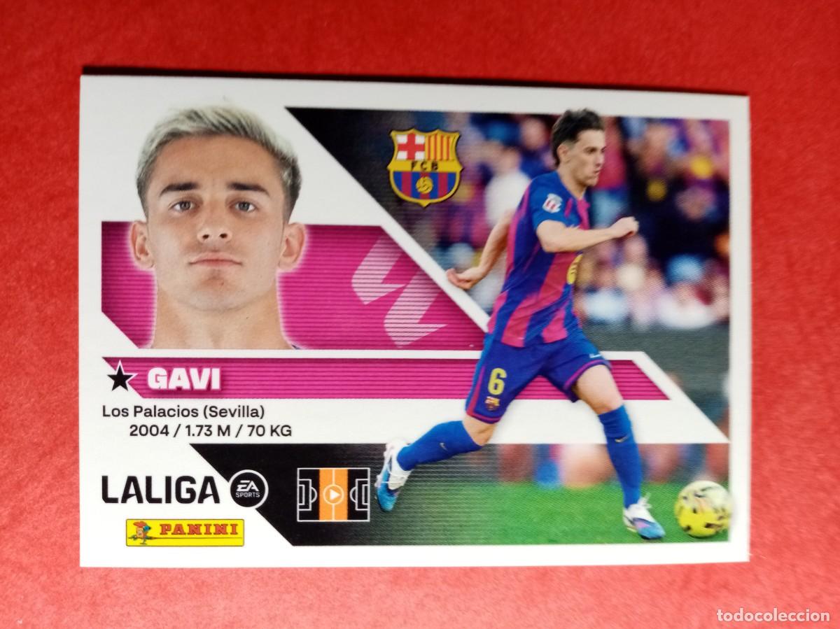 Cromos de f&uacute;tbol: N&ordm; 13 GAVI, FC BARCELONA, LIGA ESTE 2026 2027 26 27 PANINI