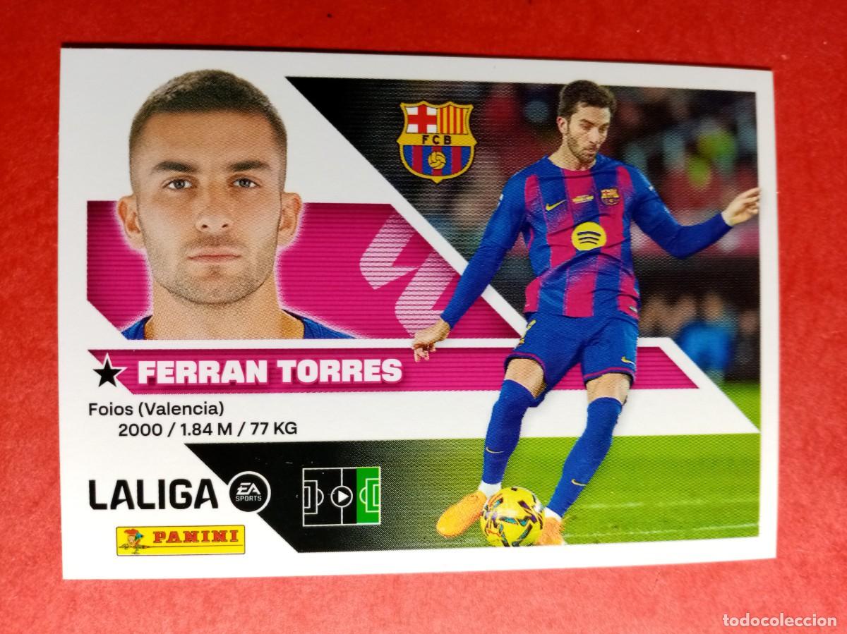 Cromos de f&uacute;tbol: N&ordm; 18 FERRAN TORRES, FC BARCELONA, LIGA ESTE 2026 2027 26 27 PANINI