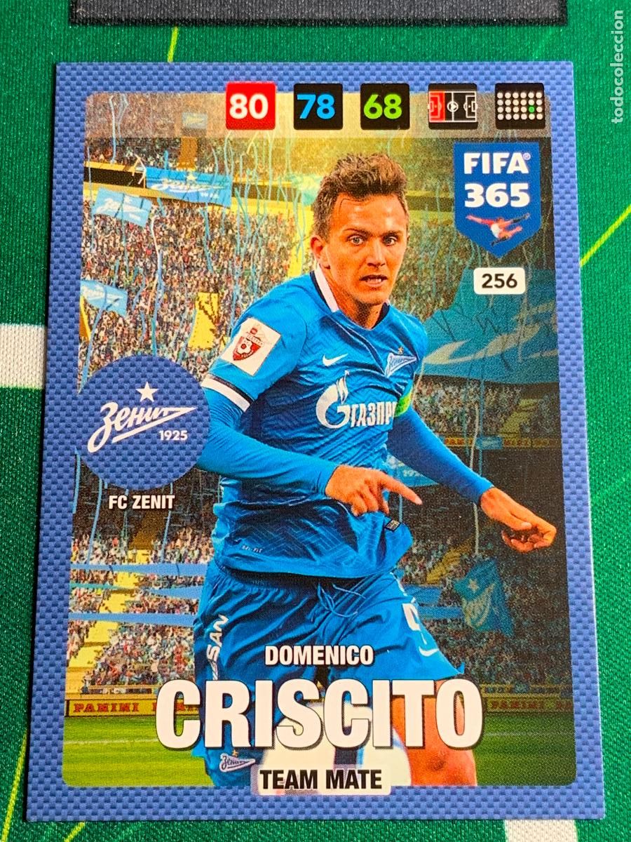 Figurine di Calcio: 256 Domenico Criscito FC Zenit Adrenalyn Fifa 365 2016 2017 16 17 Nordic Edition