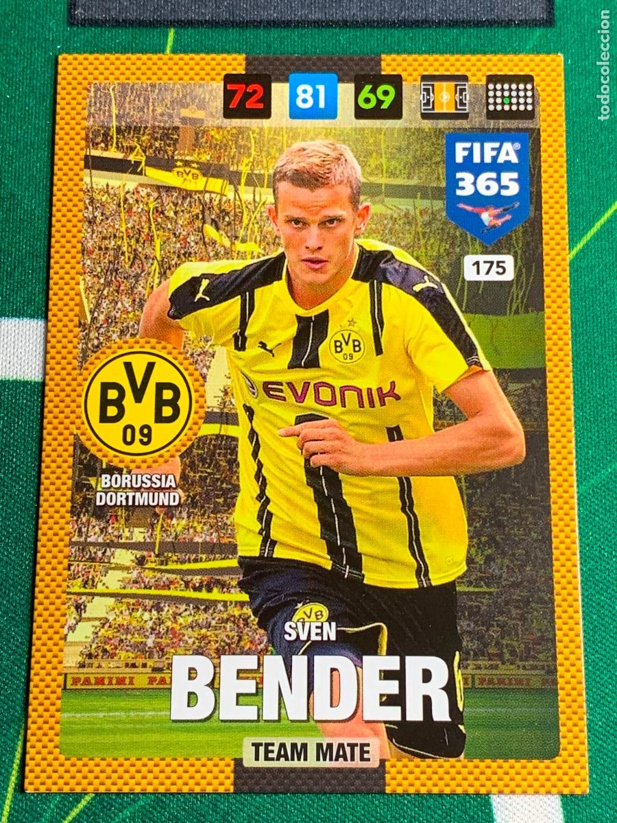 Cromos de f&uacute;tbol: 175 Sven Bender Borussia Dortmund Adrenalyn Fifa 365 2016 2017 16 17 Nordic Edition