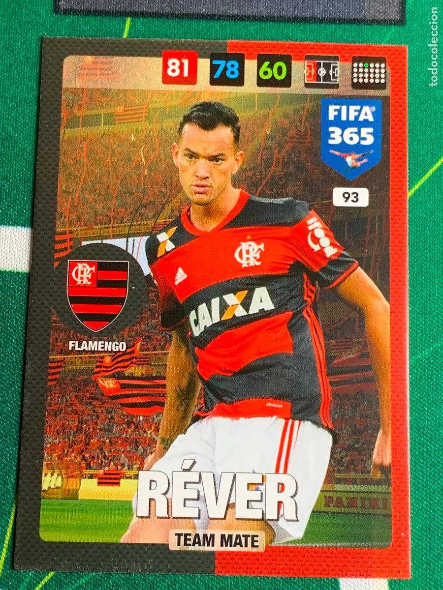 Cromos de f&uacute;tbol: 93 R&eacute;ver Flamengo Adrenalyn Fifa 365 2016 2017 16 17 Nordic Edition