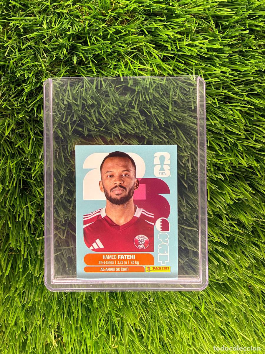 Cromos de f&uacute;tbol: N&ordm; QAT12 Hamed Fatehi Qatar Mundial 2026 Stickers