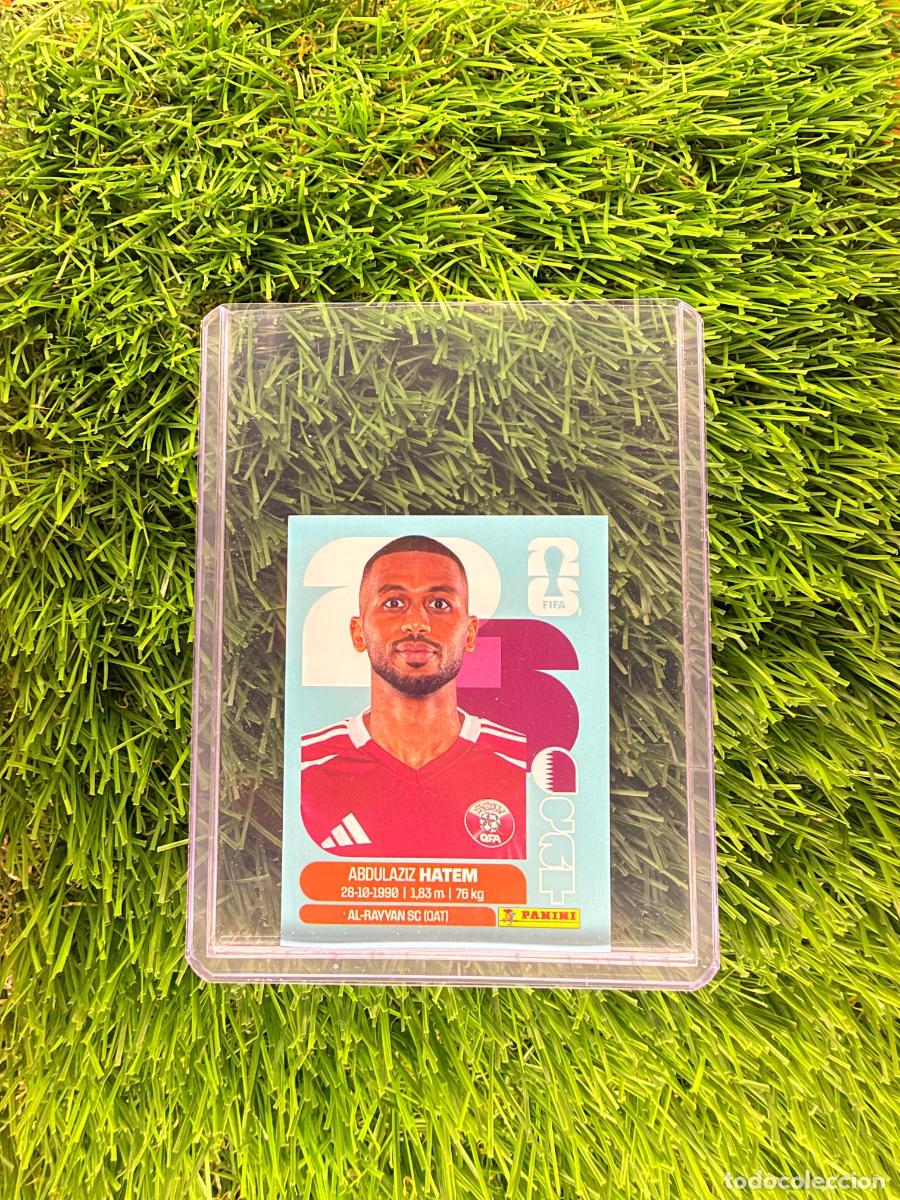 Cromos de f&uacute;tbol: N&ordm; QAT15 Abdulaziz Hatem Qatar Mundial 2026 Stickers