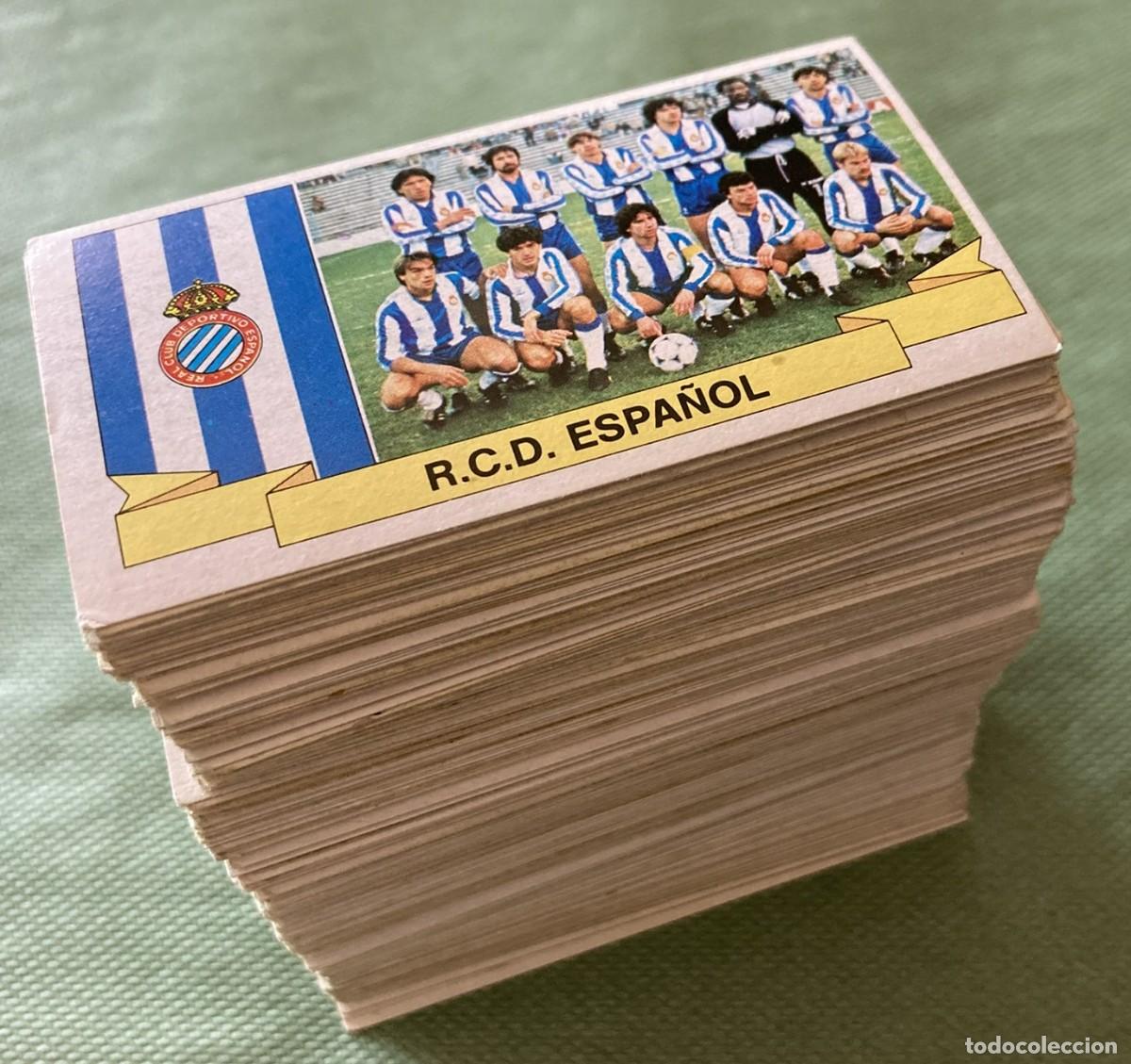 Cromos de f&uacute;tbol: LOTE 258 CROMOS distintos - LIGA ESTE 85 86 - futbol 1985 1986
