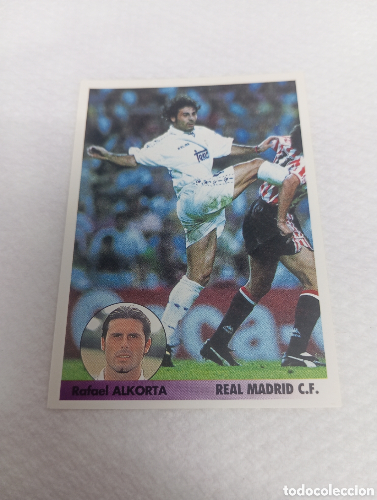 Cromos de f&uacute;tbol: 227 Rafael ALKORTA 96 97 Los mejores equipos de Europa 1996 1997