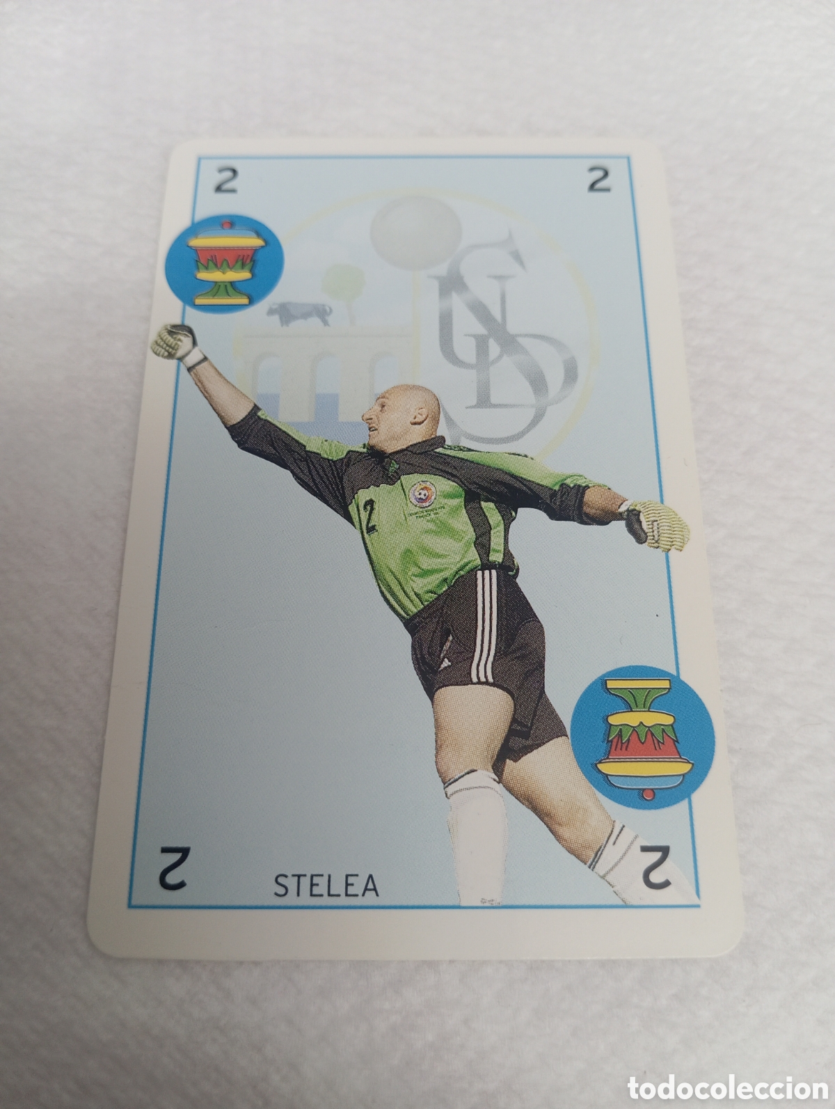 Cromos de f&uacute;tbol: CARTA STELEA SALAMANCA 97 98 MARCA BARAJA LIGA 1997 1998
