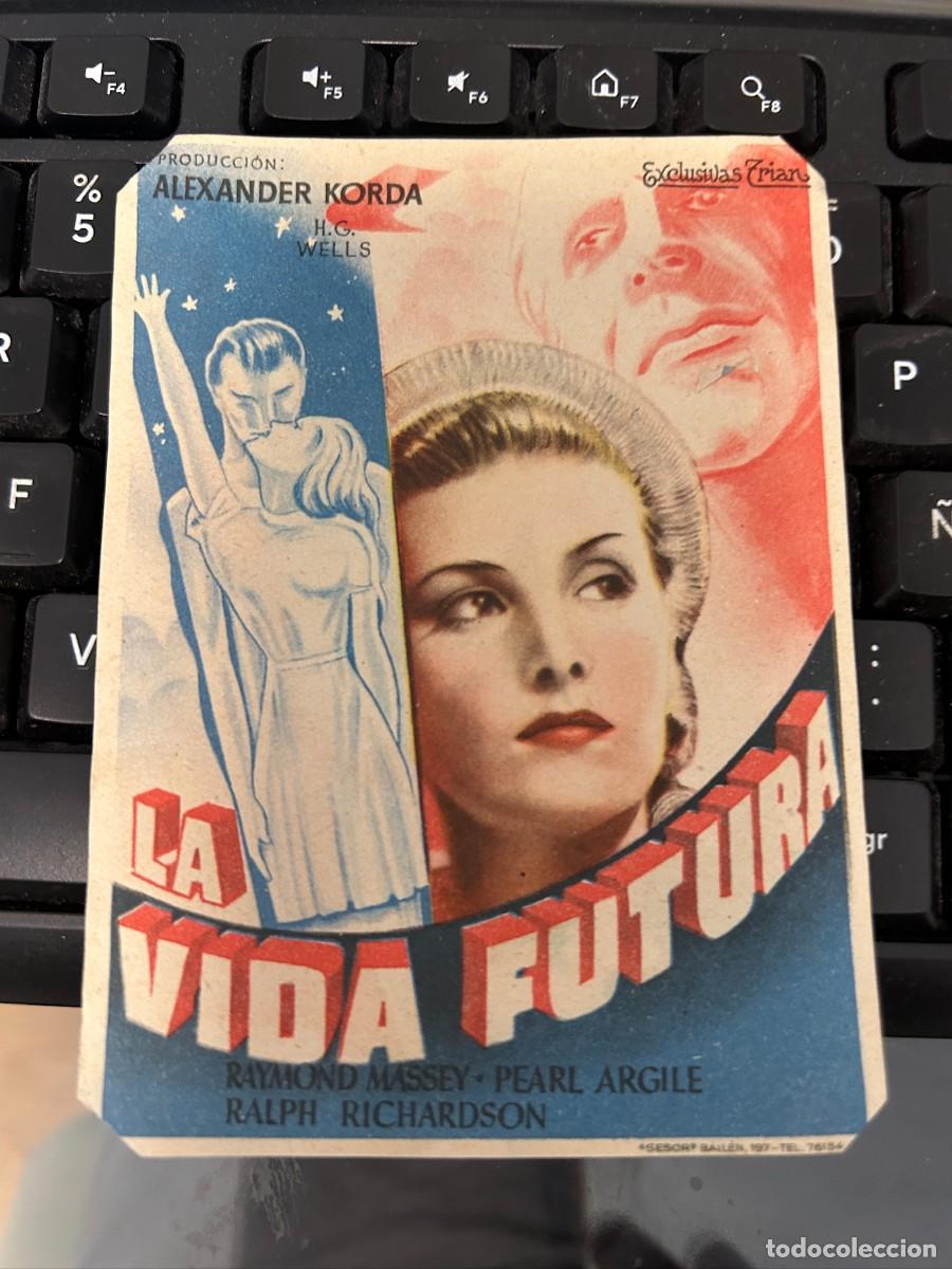 Cromos de f&uacute;tbol: &ordm;1615 LA VIDA FUTURA SELLO DE ZARAGOZA COMO SE VE