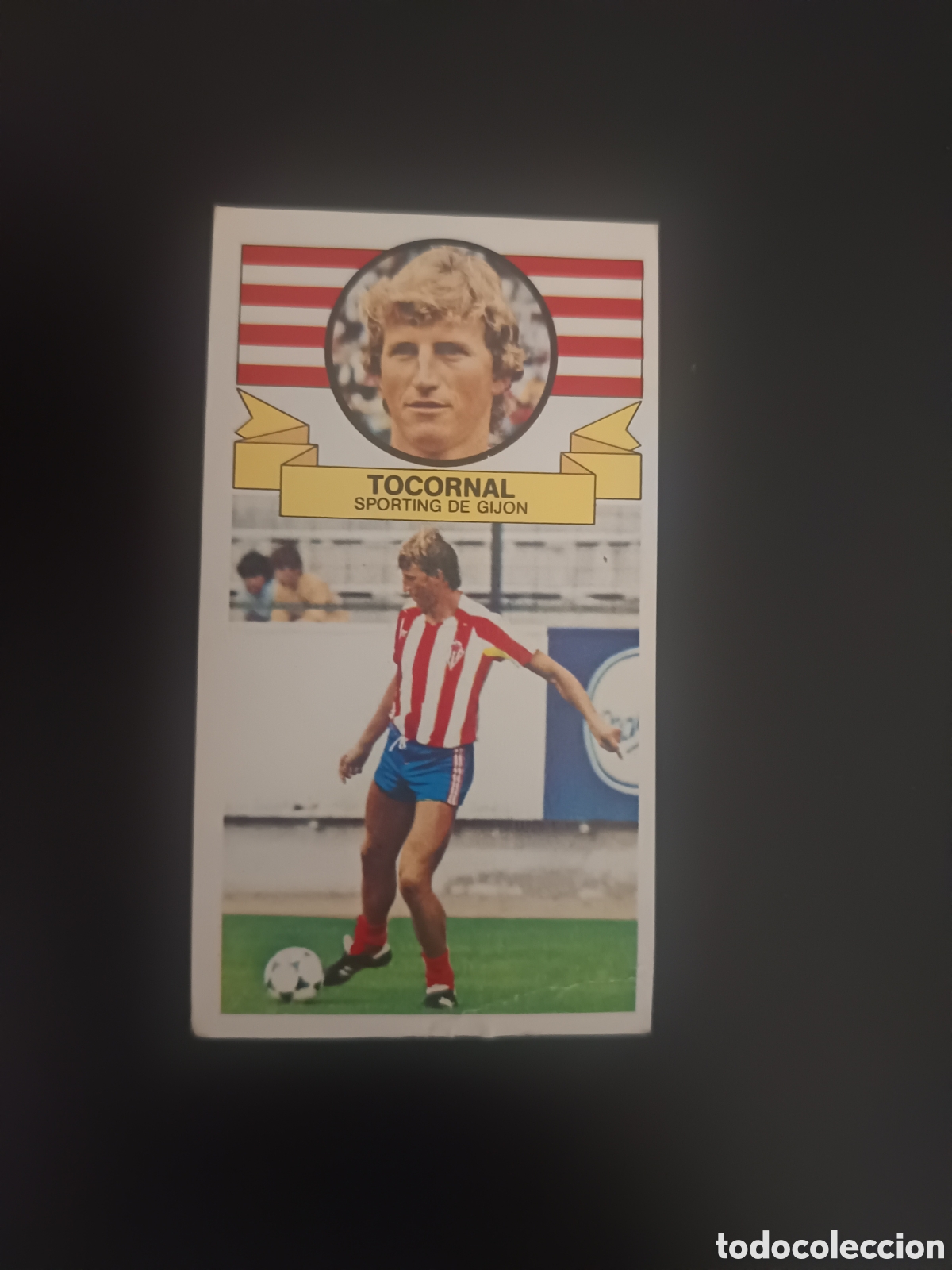 Cromos de f&uacute;tbol: CROMO TOCORNAL BAJA ED ESTE LIGA 85 86 1985 1986 SIN PEGAR