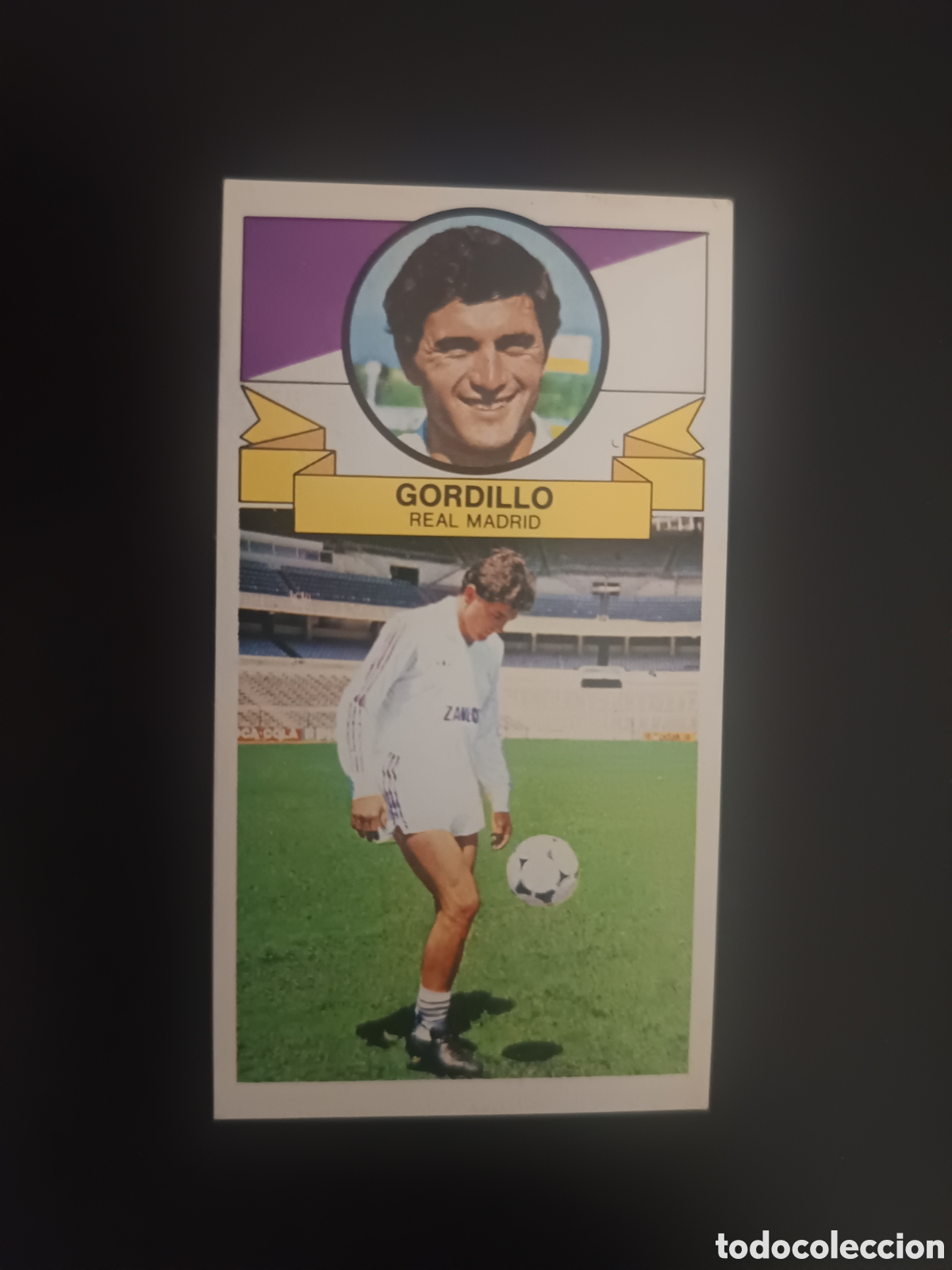 Cromos de f&uacute;tbol: CROMO GORDILLO FICHAJE 20 ED ESTE LIGA 85 86 1985 1986